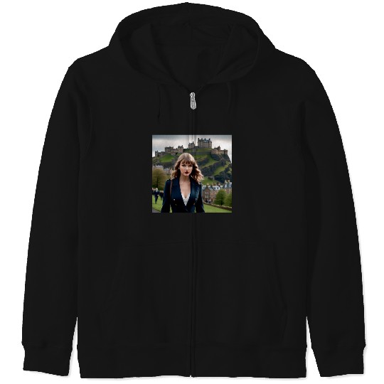 Discover Taylor In Scotland Zip Hoodies