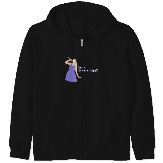 Discover Back To December Taylor Zip Hoodies
