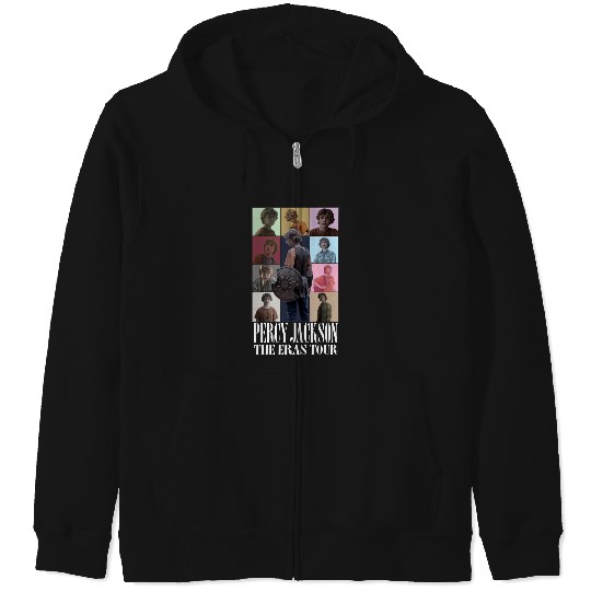 Discover Percy Jackson The Eras Tour  , Twilight  _ Twilight Saga , The Eras Saga Zip Hoodies
