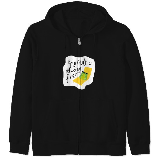 Discover Karma Taylor But Frog Zip Hoodies