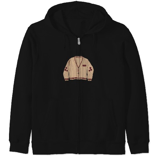 Discover Folklore Cardigan Taylor Beige Zip Hoodies