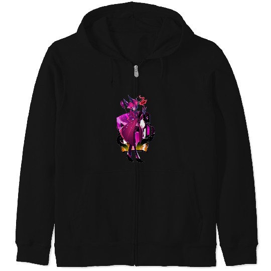 Alastor - Hazbin Hotel   SALE!! : Disney Villains Maleficent , Maleficent Gift S-5XL Zip Hoodies