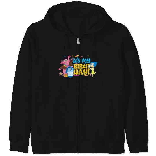 Disneyss And Pixarss Inside Out Bing Bong Its My Birthday Zip Hoodies