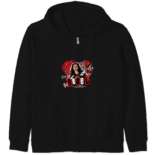 Disney Descendants The Rise Of Red I'm A Rebel Zip Hoodies