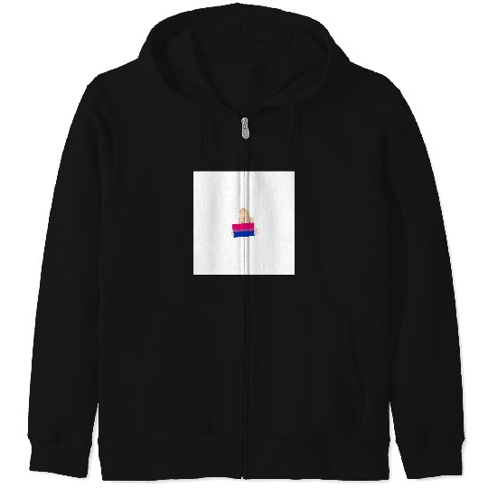 Discover Taylor Bi Flag (1) Zip Hoodies