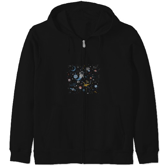 Disney Pixar Wall-E Eve In Space Zip Hoodies