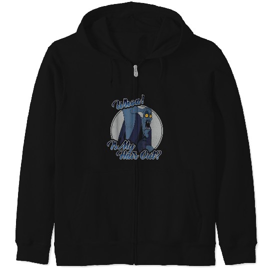 Disney Hercules Hades Whoa Is My Hair Out Graphic Zip Hoodies