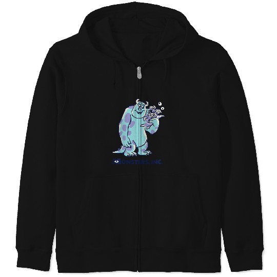 Disney Pixar Monsters Inc. Sulley And Boo Smiles Zip Hoodies