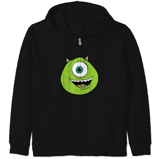 Disneyss And Pixarss Monsters Inc Mike Big Faces Costume Zip Hoodies