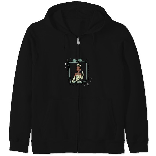 Disney The Princess and the Frog Tiana Portrait Zip Hoodies