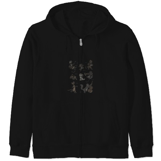 Disney The Aristocats All The Cats Zip Hoodies