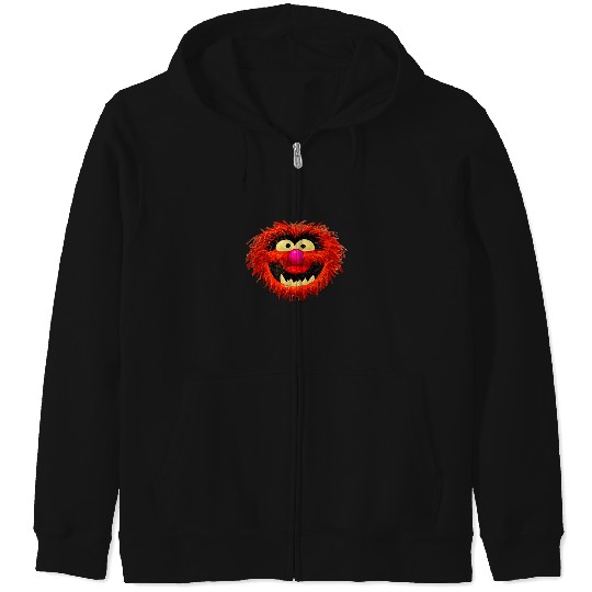 Disney The Muppets Happy  Smiling Animal Portrai Zip Hoodies