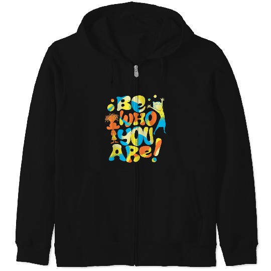 Disneyss Pixars Inside Out 2 Be Who You Are Joy Anxietys Retro Zip Hoodies