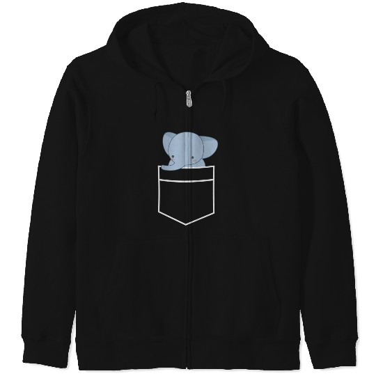 Discover Cute elephant in a pocket  : Disney Elephant Dumbo, Dumbo Zip Hoodies