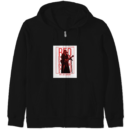 Discover Red Taylor Poster Zip Hoodies
