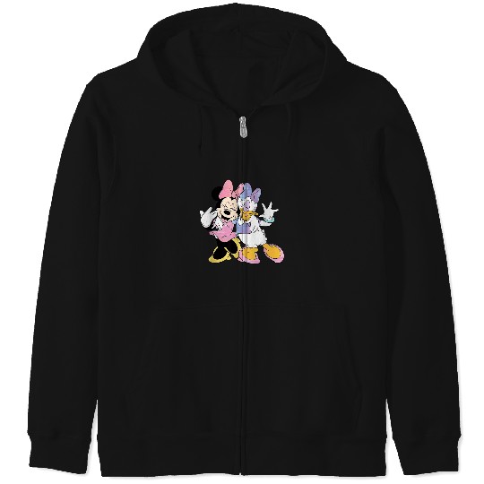 Disney Minnie Mouse and Daisy Duck Best Friends Zip Hoodies