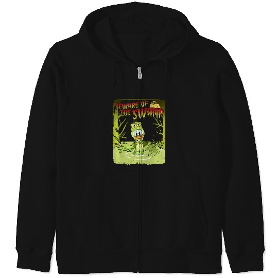 Discover Disney Mickey And Friends Halloween Donald Duck Swamp Zip Hoodies