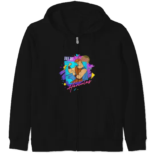 Disneyss Hercules Valentines Couples Matching Her Hercules Zip Hoodies