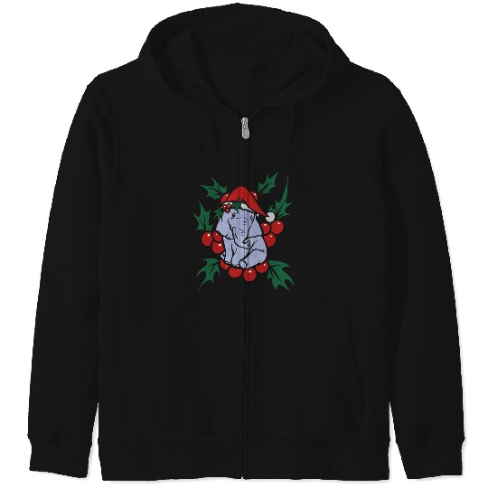 Discover Christmas Elephant Poster, Disney Elephant Dumbo Christmas , Dumbo Christmas Zip Hoodies