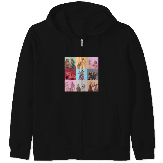 Discover The Era X The Eras Tour Collage (Version 4) Zip Hoodies