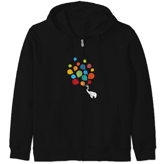 Discover Cute Elephant  2: Disney Elephant Dumbo, Dumbo Zip Hoodies