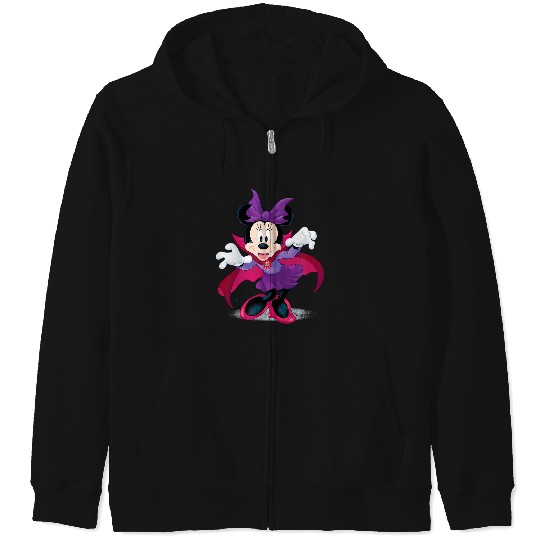 Disney Halloween Minnie Mouse Vampire Zip Hoodies