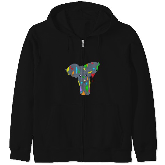 Discover Scribbles The Elephant Sticker: Disney Elephant Dumbo, Dumbo Zip Hoodies