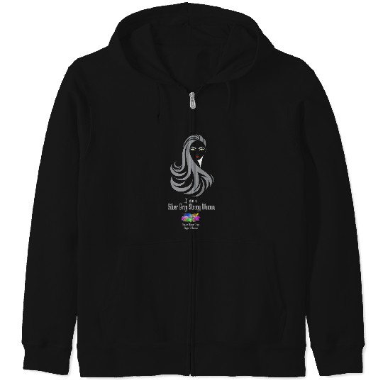 Discover I am a silver grey strong woman [ White logo on dark top]   SALE!! : Disney Villains Maleficent , Maleficent Gift S-5XL Zip Hoodies