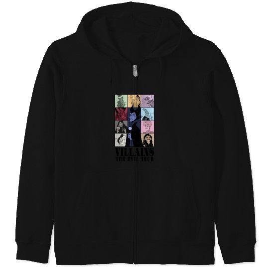 Discover Villains Eras Tour   SALE!! : Disney Villains Maleficent , Maleficent Gift S-5XL Zip Hoodies