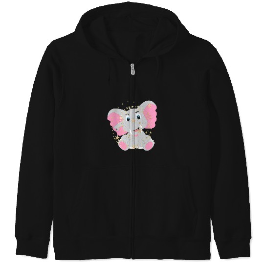 Discover sweet elephant Poster: Disney Elephant Dumbo, Dumbo Zip Hoodies
