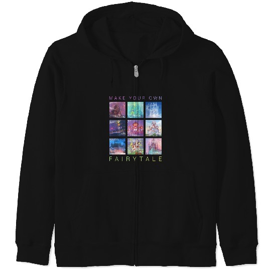 Discover Disney Princess Castles Make Your Own Fairytale Zip Hoodies