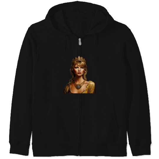 Discover Taylor The Lost Queen Zip Hoodies