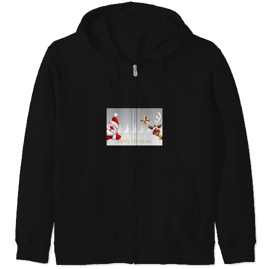 Discover Merry Christmas From Santa and Rudolph  : Mickey Disney Christmas, Disney Christmas Zip Hoodies
