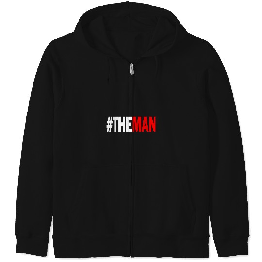 Discover The Man By Taylor Zip Hoodies