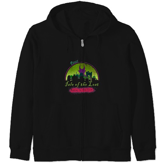Discover Visit the Isle  the Lost  1 SALE!! : Disney Villains Maleficent , Maleficent Gift S-5XL Zip Hoodies
