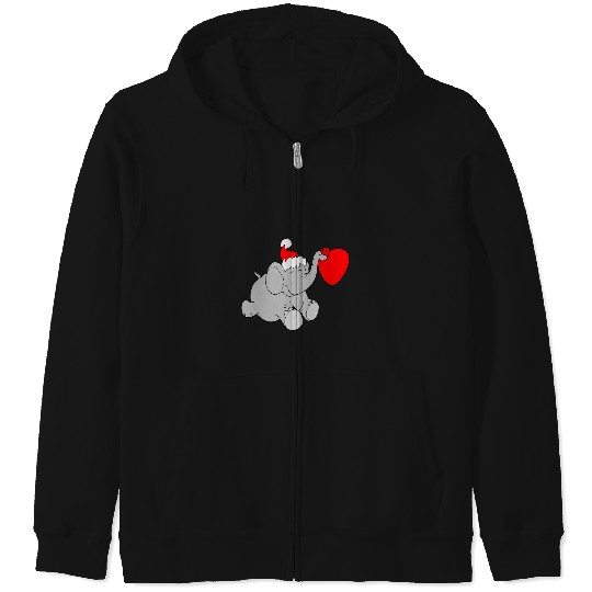 Discover Happy Christmas Elephant Sticker, Disney Elephant Dumbo Christmas , Dumbo Christmas Zip Hoodies
