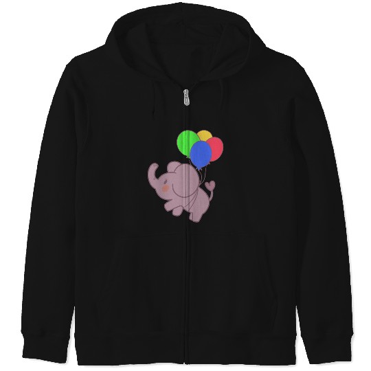 Discover Party Elephant! Sticker: Disney Elephant Dumbo, Dumbo Zip Hoodies