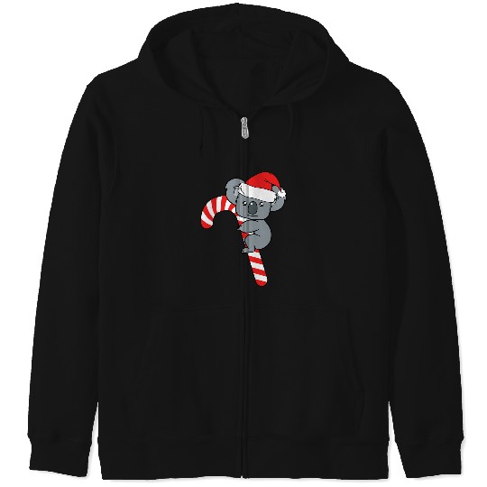 Discover Koala Candy Cane Aussie Cute Australian Christmas Sticker, Disney Elephant Dumbo Christmas , Dumbo Christmas Zip Hoodies