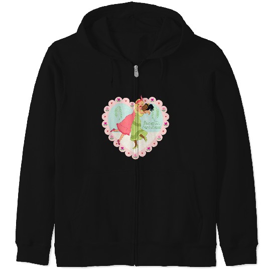 Disneyss Princess Frog Tiana Charlotte Friends Do Right Bayou Zip Hoodies