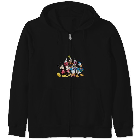 Discover Disney Mickey Mouse And Friends Zip Hoodies