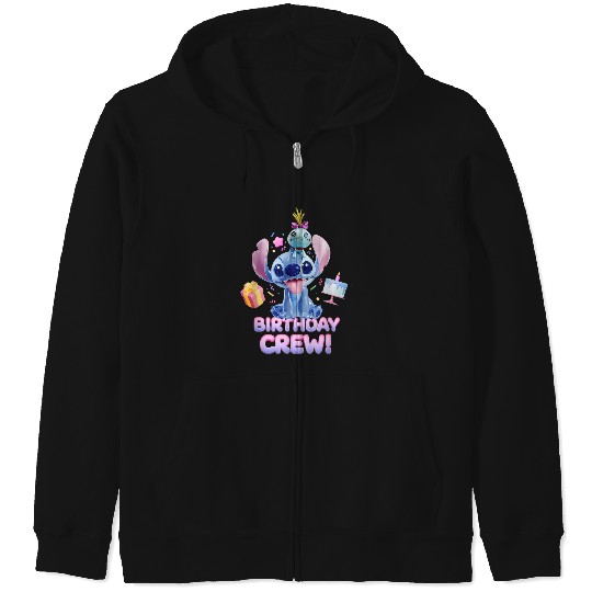 Discover Disneyss Lilo Stitch With Scrump Big Shiny Birthday Crew Zip Hoodies