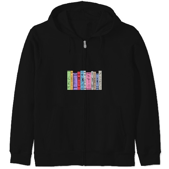 Discover Taylor Album Books Zip Hoodies