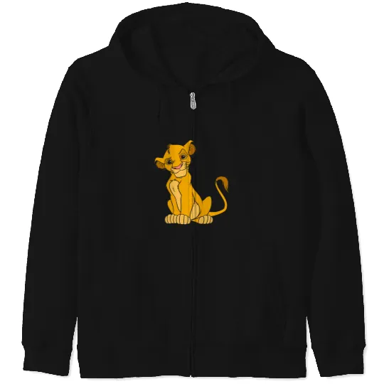 Disney The Lion King Young Simba Crewneck Zip Hoodies