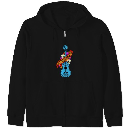 Discover Disney Pixar-Pixar Coco Remember Me Epic Guitar Small Pocket 1!1 Epic Zip Hoodies