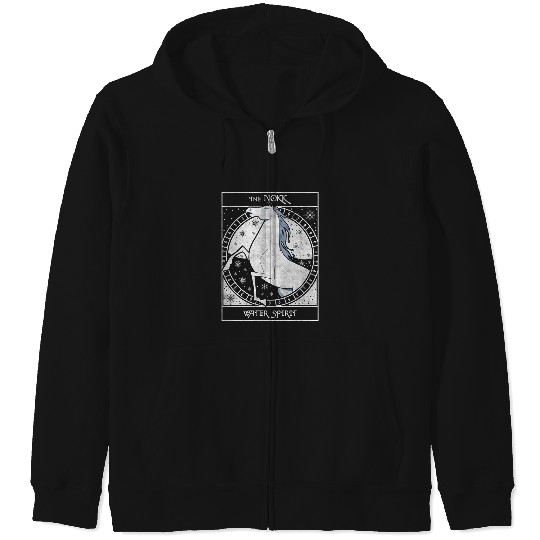 Discover Disney Frozen 2 The Nokk Water Spirit Card Zip Hoodies