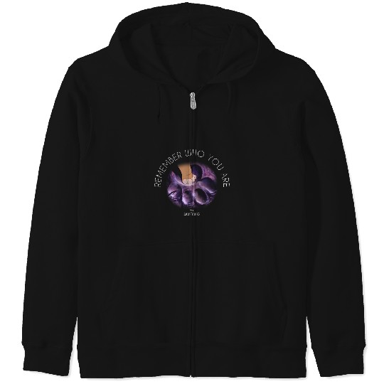 Disney The Lion King Simba Remember Who You Are Text Zip Hoodies