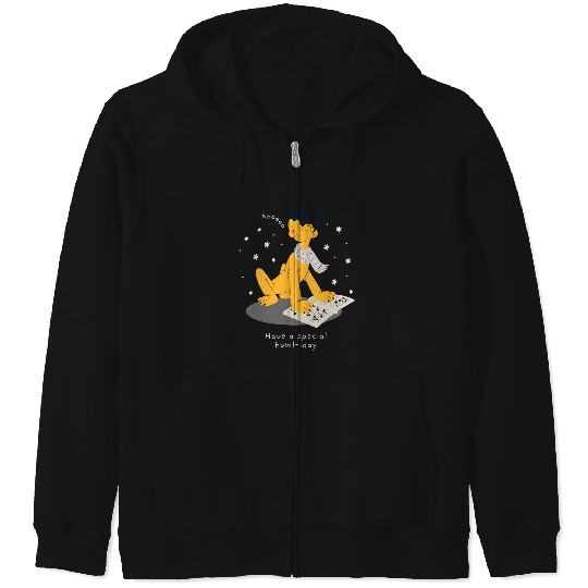 Discover Disney NEW Pluto Holiday Christmas Have a Special Howl-iday Zip Hoodies