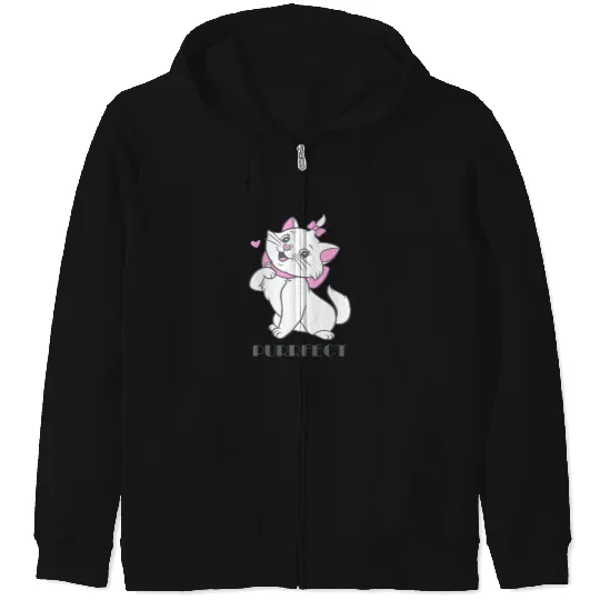 Disney The Aristocats Marie Purrfect Cute Portrait Zip Hoodies