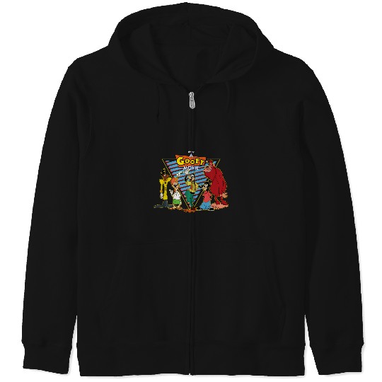 Discover Disney A Goofy Movie Crew 90S Zip Hoodies