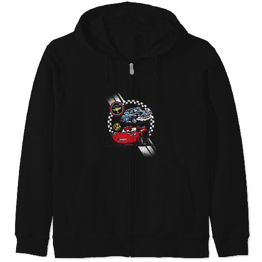 Discover Disney Pixar Cars Hudson Hornet & Lightning McQueen Retro Zip Hoodies